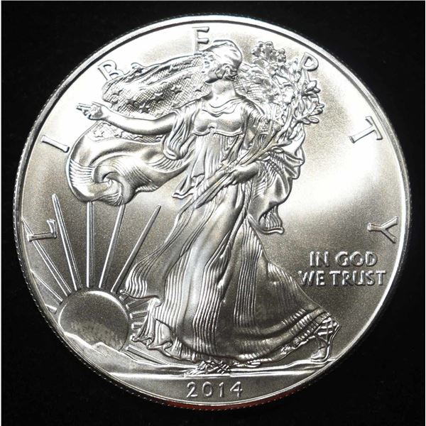 2014 AMERICAN SILVER EAGLE