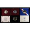 Image 1 : (4) COMMEM HALF DOLLAR