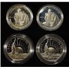 Image 2 : (4) COMMEM HALF DOLLAR