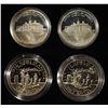 Image 3 : (4) COMMEM HALF DOLLAR