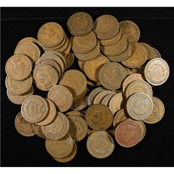 (65) INDIAN CENTS FROM THE 80'S, 90'S, 00'S