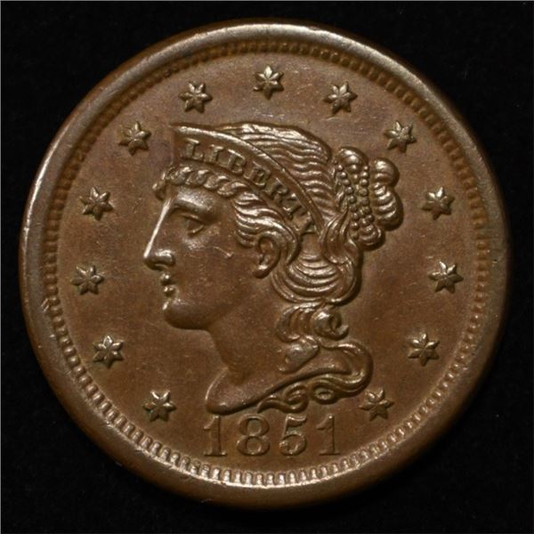 1851 LARGE CENT CH BU