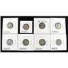 Image 2 : (8) MERCURY DIMES