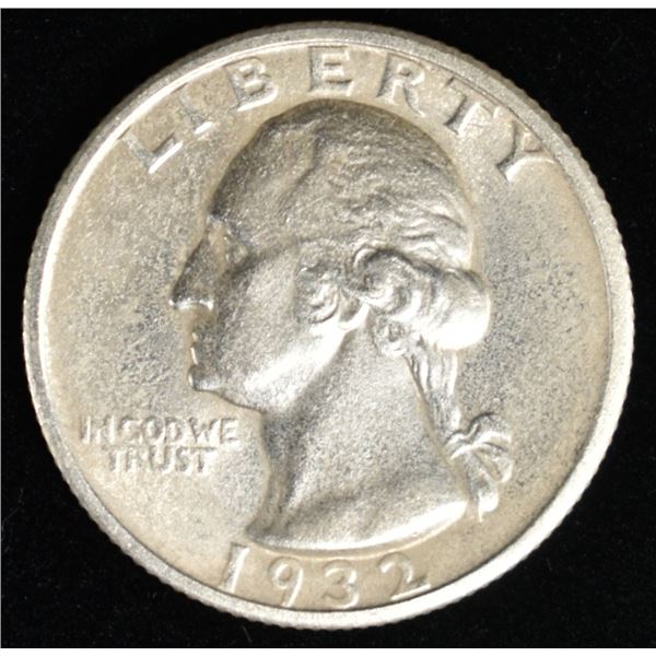 1932-S WASHINGTON QUARTER BU