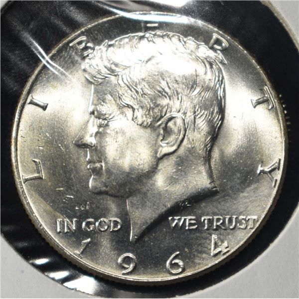 1964 90% SILVER KENNEDY HALF DOLLAR
