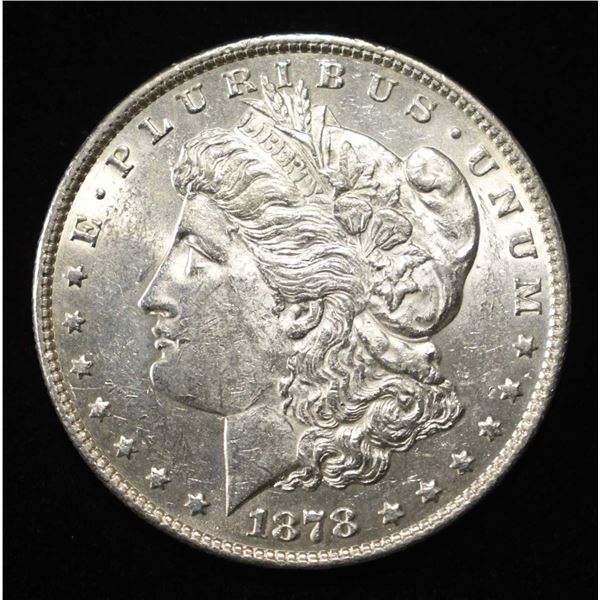 1878 7TF REV 79 MORGAN DOLLAR BU