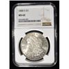 Image 1 : 1880-S MORGAN DOLLAR NGC MS62