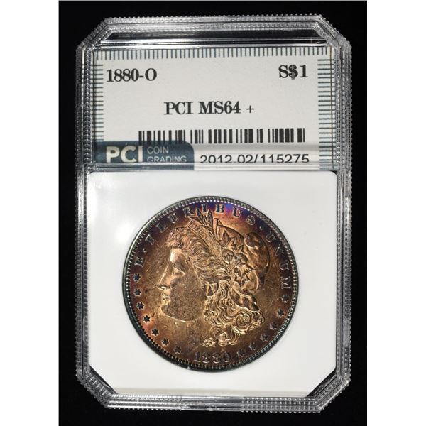 1880-O MORGAN DOLLAR PCI CH/GEM BU