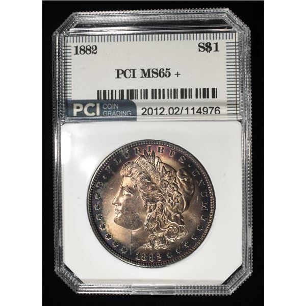 1882 MORGAN DOLLAR PCI GEM BU