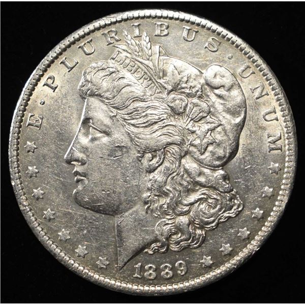 1889-O MORGAN DOLLAR AU/BU