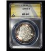 Image 1 : 1890-S MORGAN DOLLAR ANACS MS62