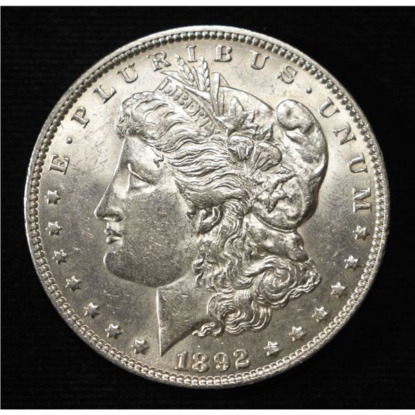 1892 MORGAN DOLLAR CH BU
