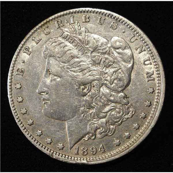 1894-O MORGAN DOLLAR NICE ORIG AU