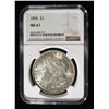Image 1 : 1896 MORGAN DOLLAR NGC MS61