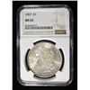 Image 1 : 1897 MORGAN DOLLAR NGC MS62