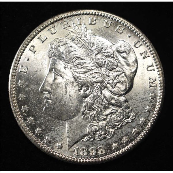 1898-S MORGAN DOLLAR CH BU