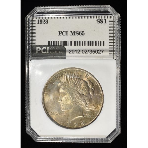 1923 PEACE DOLLAR PCI GEM BU