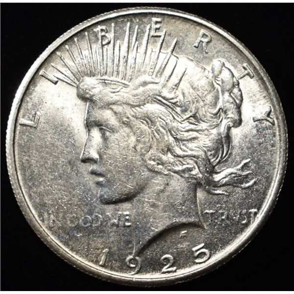 1925-S PEACE DOLLAR BU