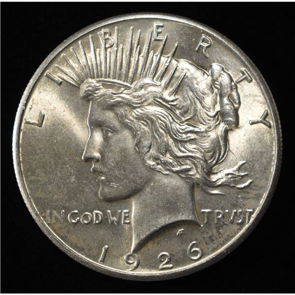 1926 PEACE DOLLAR CH BU