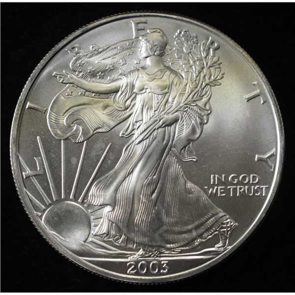2003 AMERICAN SILVER EAGLE