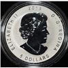 Image 2 : MAPLE LEAF 1 0Z 0.999 SILVER ROUND