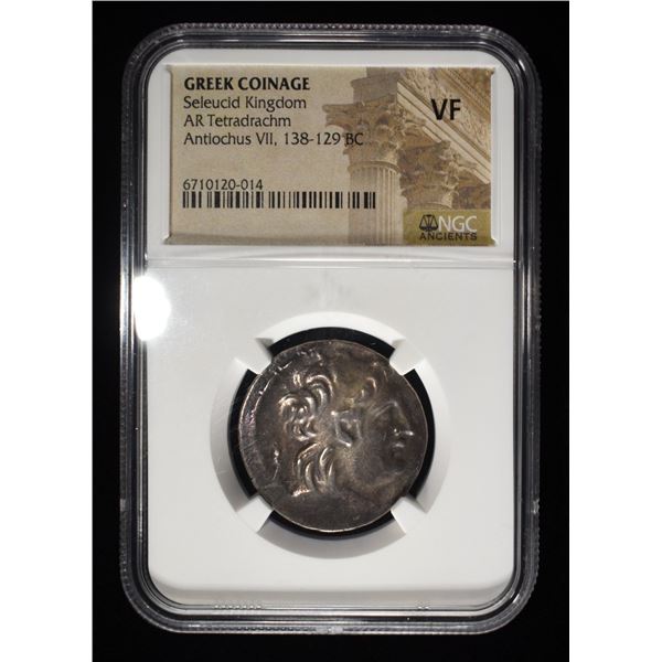 ANTIOCHUS VII, 138-129 BC NGC VF