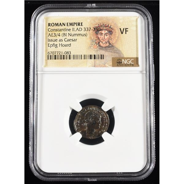 CONSTANTINE II, AD 337-340 NGC VF