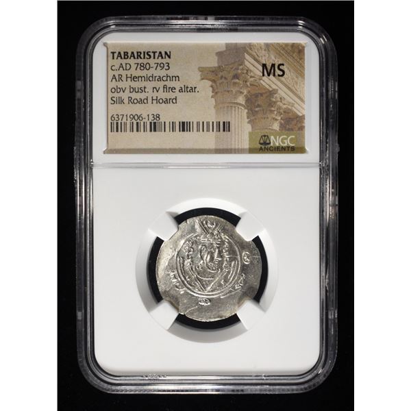 SILK ROAD HOARD, C.AD 780-793 NGC MS