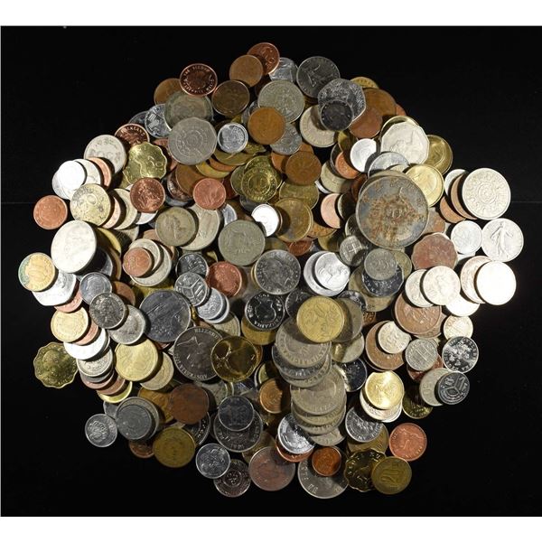 5LBS FOREIGN COINS