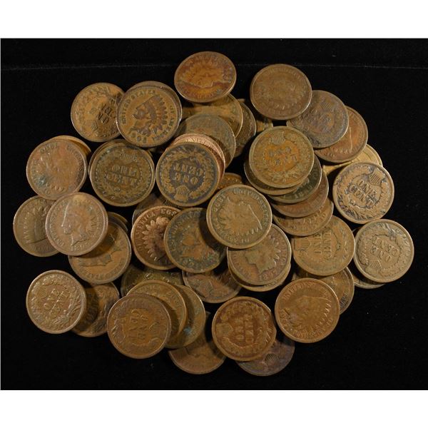 (60) INDIAN CENTS FROM THE 80'S, 90'S, 00'S