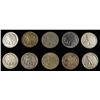 Image 2 : (10) 90% SILVER WALKING LIBERTY HALF DOLLARS