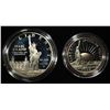 Image 1 : 1986-S SET STATUE OF LIBERTY 2 PIECE PR
