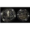 Image 2 : 1986-S SET STATUE OF LIBERTY 2 PIECE PR