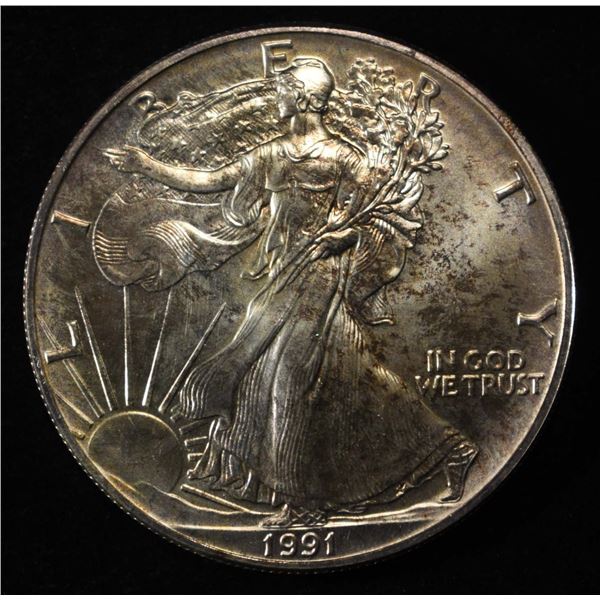 1991 AMERICAN SILVER EAGLE