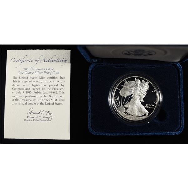 2010-W AMERICAN SILVER EAGLE PROOF