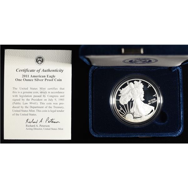 2011-W AMERICAN SILVER EAGLE PROOF