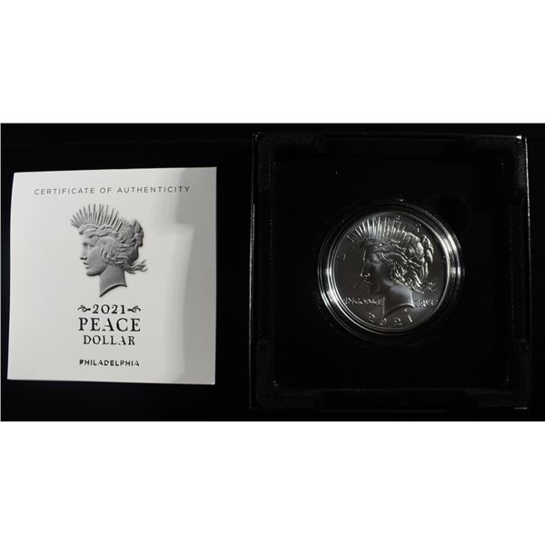 2021 PEACE DOLLAR