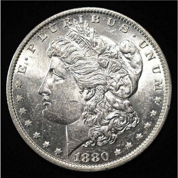 1880-O MORGAN DOLLAR CH BU