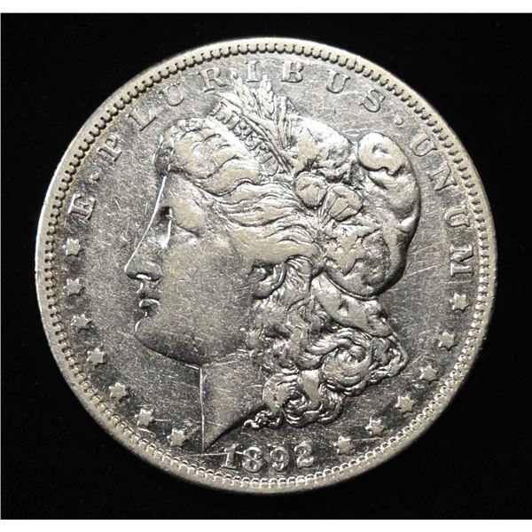 1892-S MORGAN DOLLAR VF/XF