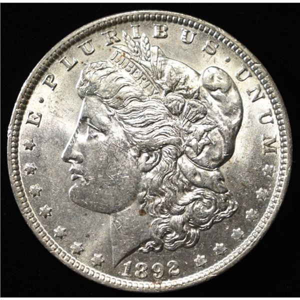 1892-O MORGAN DOLLAR BU