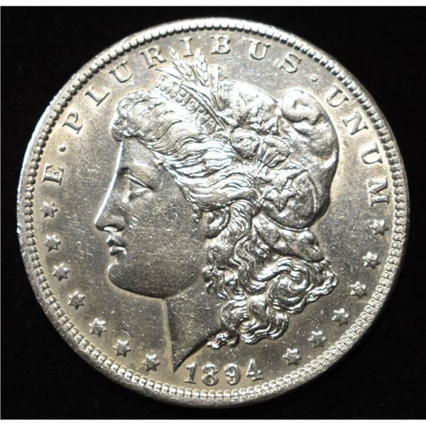 1894-O MORGAN DOLLAR CH AU