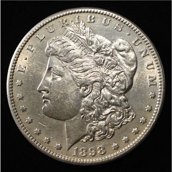 1898-S MORGAN DOLLAR AU/BU