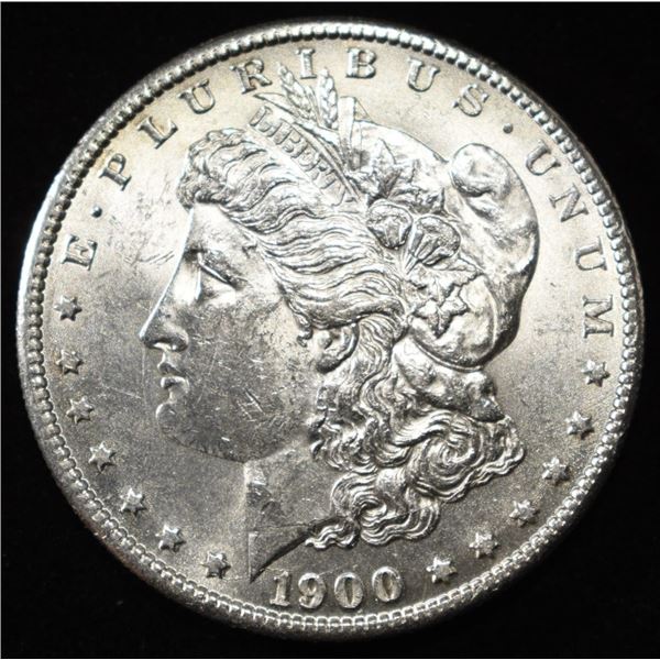 1900-S MORGAN DOLLAR BU