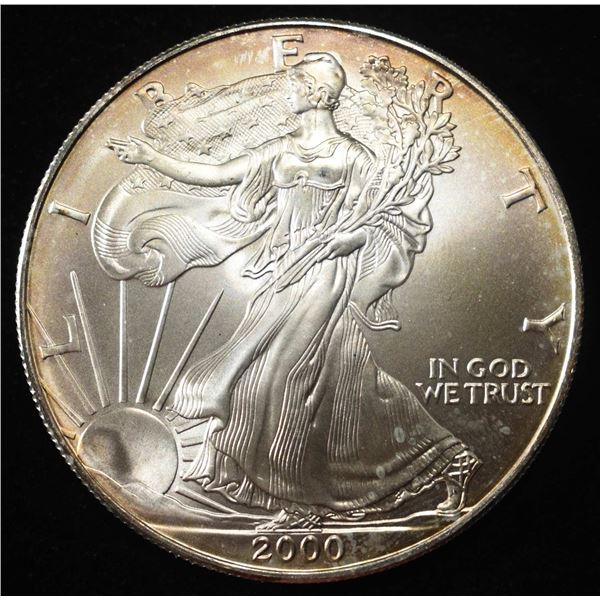 2000 AMERICAN SILVER EAGLE