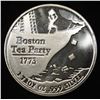 Image 1 : BOSTON TEA PARTY 1 OZ .999 SILVER ROUND