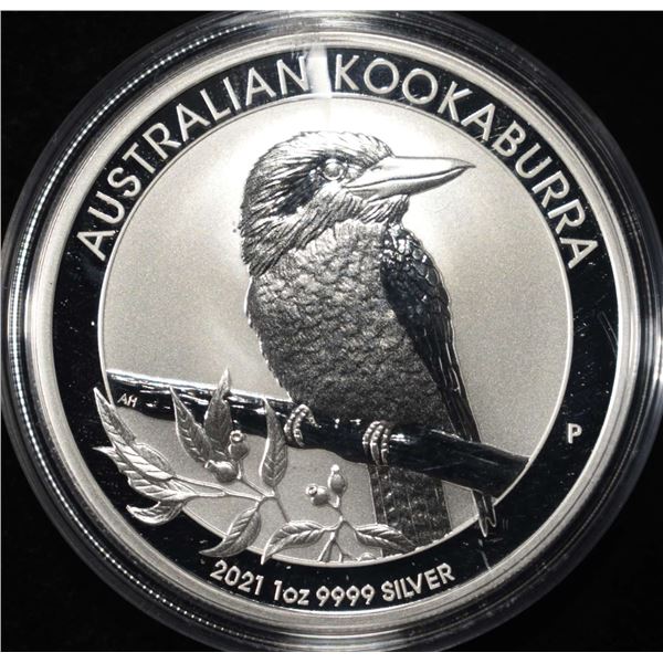 2021 AUSTRALIAN KOOKABURRA 1 OZ .999 SILVER ROUND