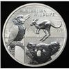 Image 1 : 2024 2 OZ .999 SILVER AUSTRALIA WILDLIFE ROUND