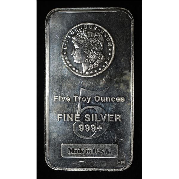 5 OZ .999 SILVER BAR