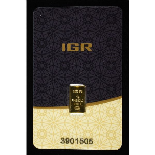 IGR 1G .999 GOLD