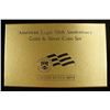 Image 4 : 2006 20TH ANNIVERSARY GOLD/SILVER EAGLE SET